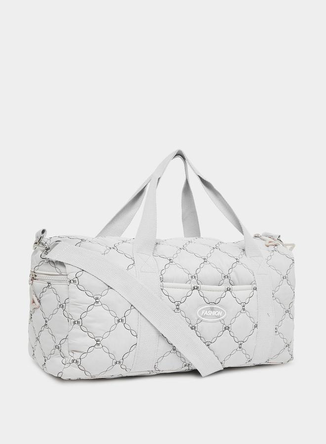 Styli Women Stylish Pattern Gym Bag - Image 4